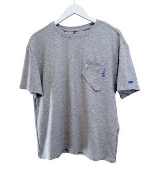 Ader Error Pocket T Shirt A2 Embroidered Blue Logo Deconstructed M/L